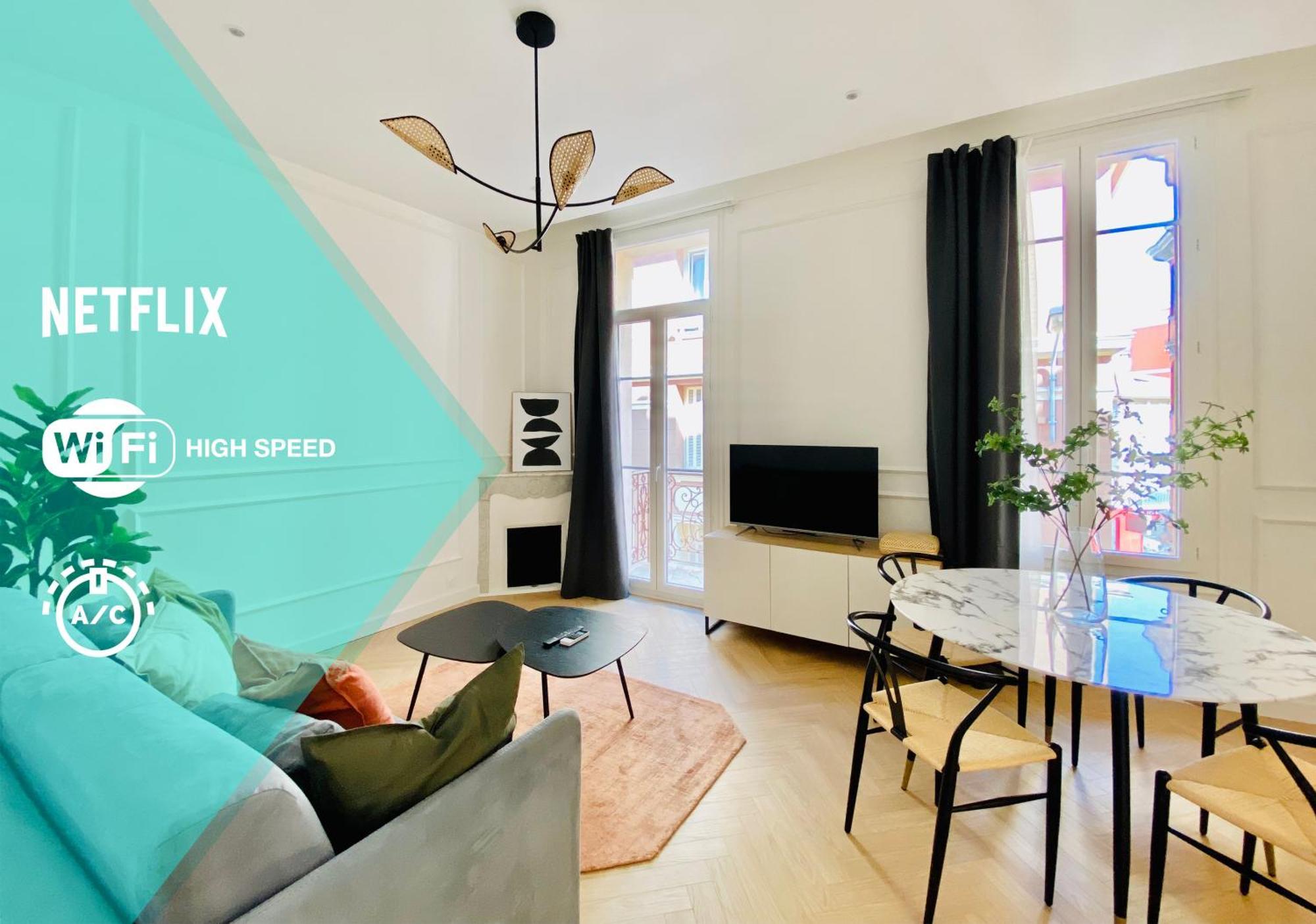 Newly Renovated Apartment With Balcony, Ac, Fiber Internet Monte-Carlo Exterior foto